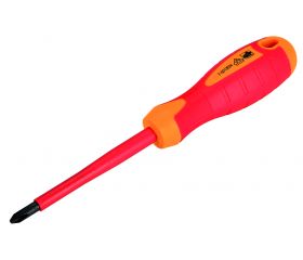 Juego De 4 Destornilladores Con Punta Plana, Recta Y Ph, En Blister ALYCO  ORANGE, Productos