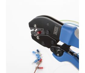 Engastador de carraca para terminales no aislados Alyco