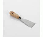 Espátula Flexible Acero Al Carbono Con Mango De Madera ALYCO
