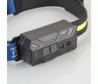 LINTERNA FRONTAL RECARGABLE FLEXIBLE 2LED C/ SENSOR COB 5W
