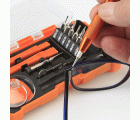 Juego 19 Piezas Reparación Aparatos Electrónicos ALYCO ORANGE