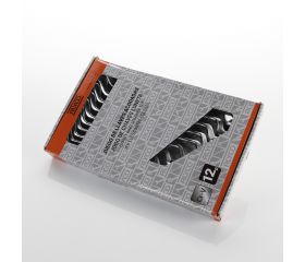 Juego De 12 Llaves De Estrella Acodadas, Soporte De Plástico ALYCO ORANGE