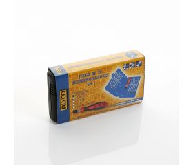 Juego De 20 Destornilladores En 1 Con Varilla De Doble Punta En Estuche De Plástico ALYCO