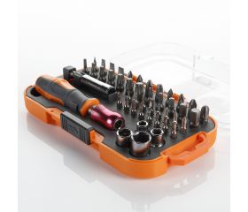 Juego De 39  Puntas De Atornillar, Llaves De Vaso De 1/4