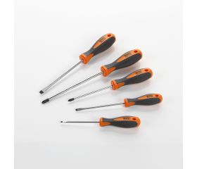 Juego De 5 Destornilladores Plano, Recto Y Ph En Caja Cartón ALYCO ORANGE