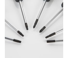 Juego De 7 Destornilladores De Precisión En Caja De Plástico ALYCO ORANGE