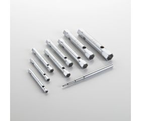 Juego De 8 Llaves De Tubo Estampadas En Bolsa De Nylon ALYCO