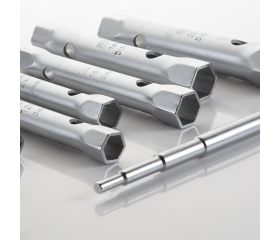 Juego De 8 Llaves De Tubo Estampadas En Bolsa De Nylon ALYCO