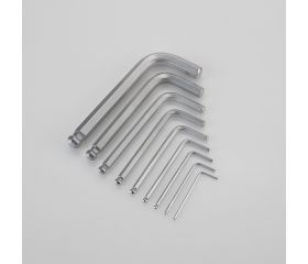 Juego De Llaves Allen De Bola, Soporte De Plástico ALYCO