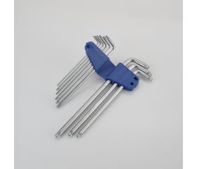 Juego De Llaves Torx Inviolable Extralarga, Soporte De Plástico ALYCO