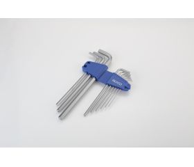 Juego De Llaves Allen Extralarga, Soporte De Plástico ALYCO