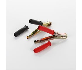 Juego De Dos Pinzas De Acero De 115x175 mm Para Recarga De baterías ALYCO