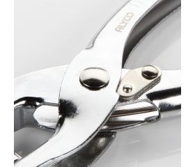 Juego Remachadora De Ojetes Con Sacabocados Y Ojetes En Blister ALYCO ORANGE