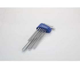 Juego De Llaves Allen Extralarga, Soporte De Plástico ALYCO