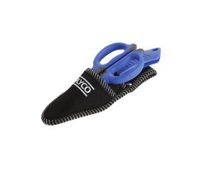 Kit de electricista con tijera y cuchillo pelacables en bolsa de nylon Alyco