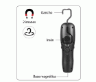 Linterna Recargable 3W Cob Ip20 ALYCO