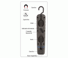 Linterna Recargable Reforzada Abatible Bifocal 10W Cob Ip65 ALYCO