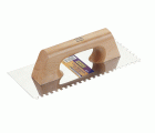 Llana Dentada De Acero Inoxidable Con Mango De Madera ALYCO 