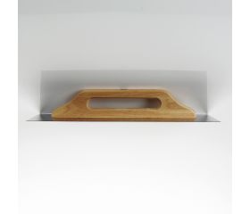 Llana Para Yesero De Acero Inoxidable Con Mango De Madera ALYCO