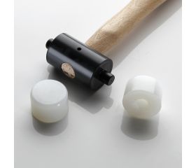 Martillo De Bocas De Nylon Con Mango Madera ALYCO