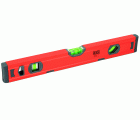 Nivel Tubular Magnético 3 Fiolas De Perfil Rectangular De Aluminio ALYCO ORANGE