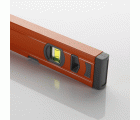 Nivel Tubular Magnético 3 Fiolas De Perfil Rectangular De Aluminio ALYCO ORANGE