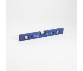 Nivel Tubular 3 Fiolas De Perfil Rectangular De Aluminio ALYCO