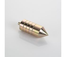 Plomada De Acero De Albañil Con Nuez De Madera ALYCO