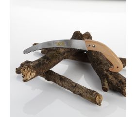 Serrucho De Poda Curvo Con Mango De Madera De 480 mm ALYCO