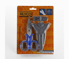 Tijera De Electricista Multiuso En Acero Inoxidable Con Funda ALYCO