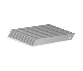 Hojas para cúter 9mm - 10 hojas