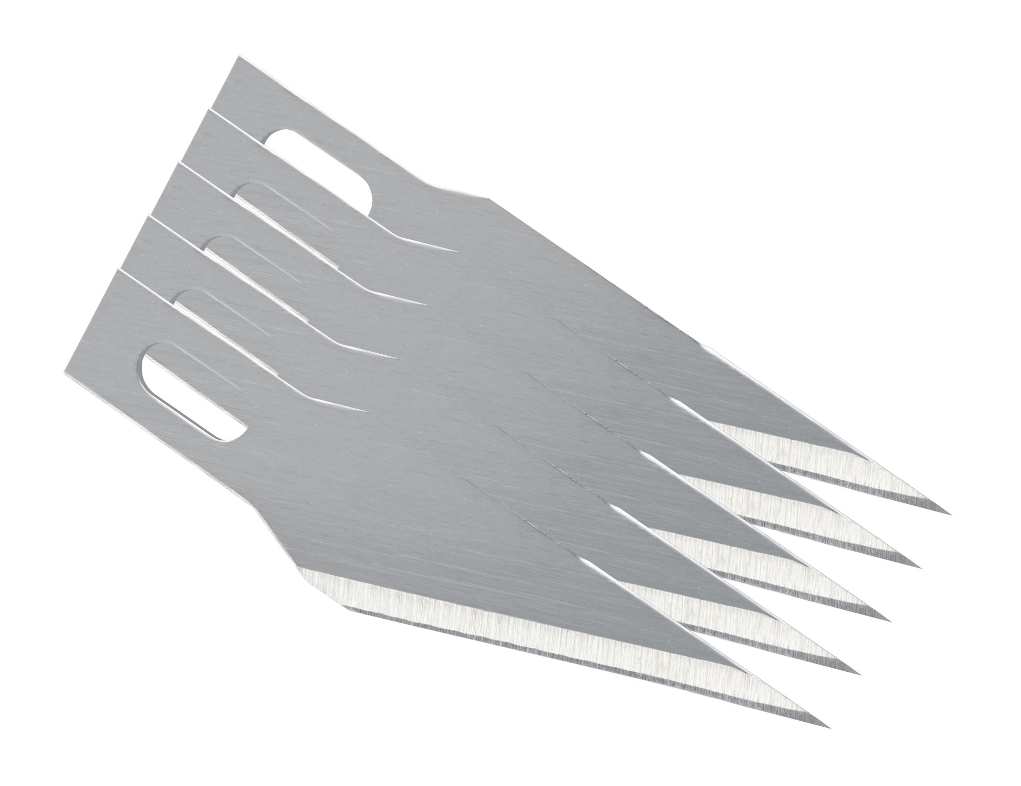 Hojas de Hojas de Escalpelo Ángulo agudo - 5 hojas