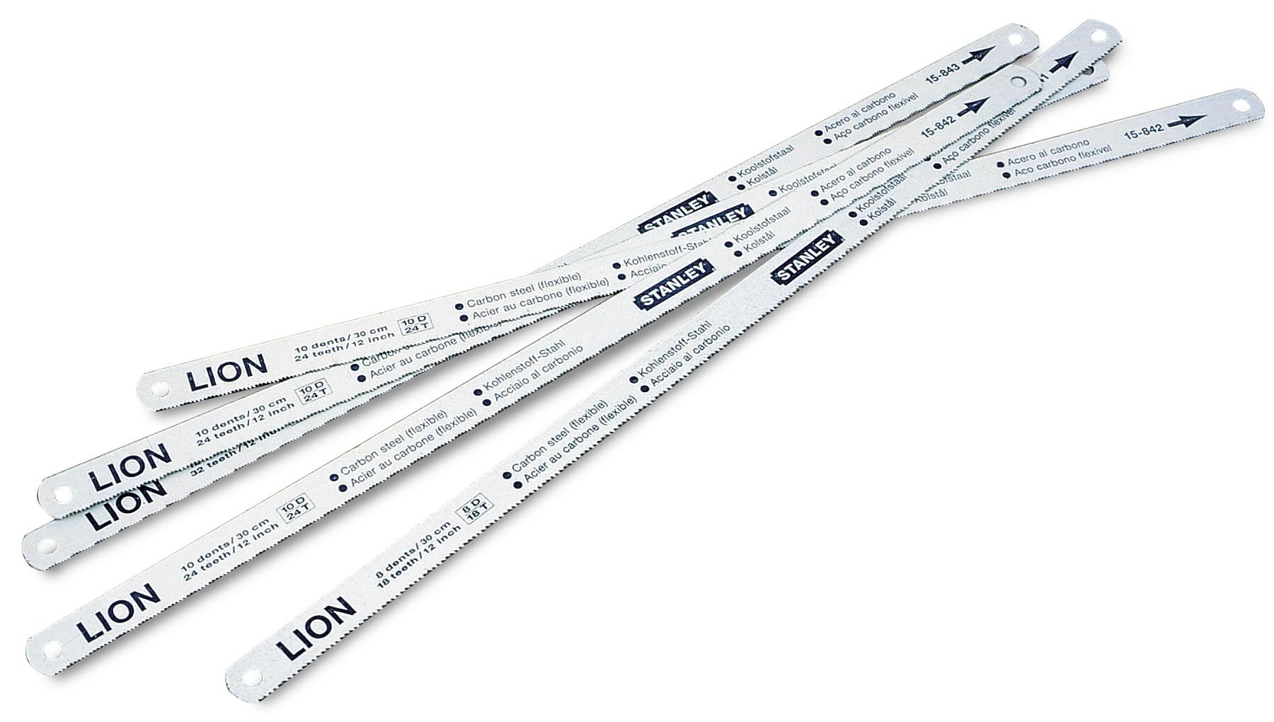 Hoja Lion Acero Carbono - 5 unidades