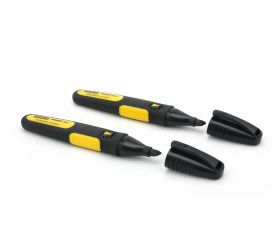 Marcador FATMAX® punta biselada color negro – Blister 2 uds