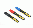 Marcador FATMAX® punta biselada – Blister 3 uds (negro, rojo, azul)