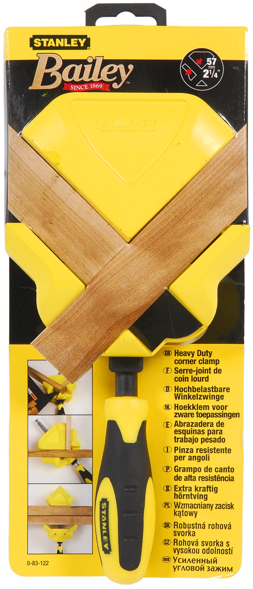 Sargento de ángulo carga pesada Bailey®