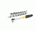 Juego carraca MicroTough 9 piezas 3/8