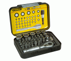 Juego 39 pzs. Puntas 1/4'' + Llaves de vaso + Mini llave con carraca 1/4''