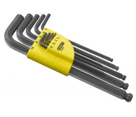 Juego 9 llaves largas de 1,5 a 10mm - tipo libro -