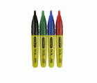 Marcador mini punta fina x72 (contenedor: negro, azul, rojo, verde)