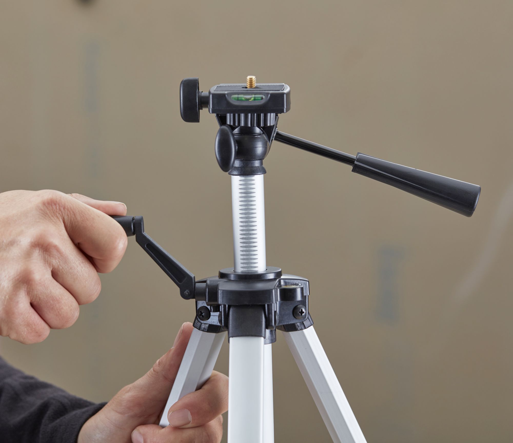 Trípode fotográfico telescópico