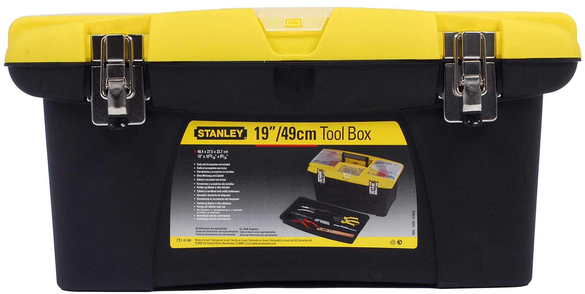 Caja Jumbo con cierres metálicos 19