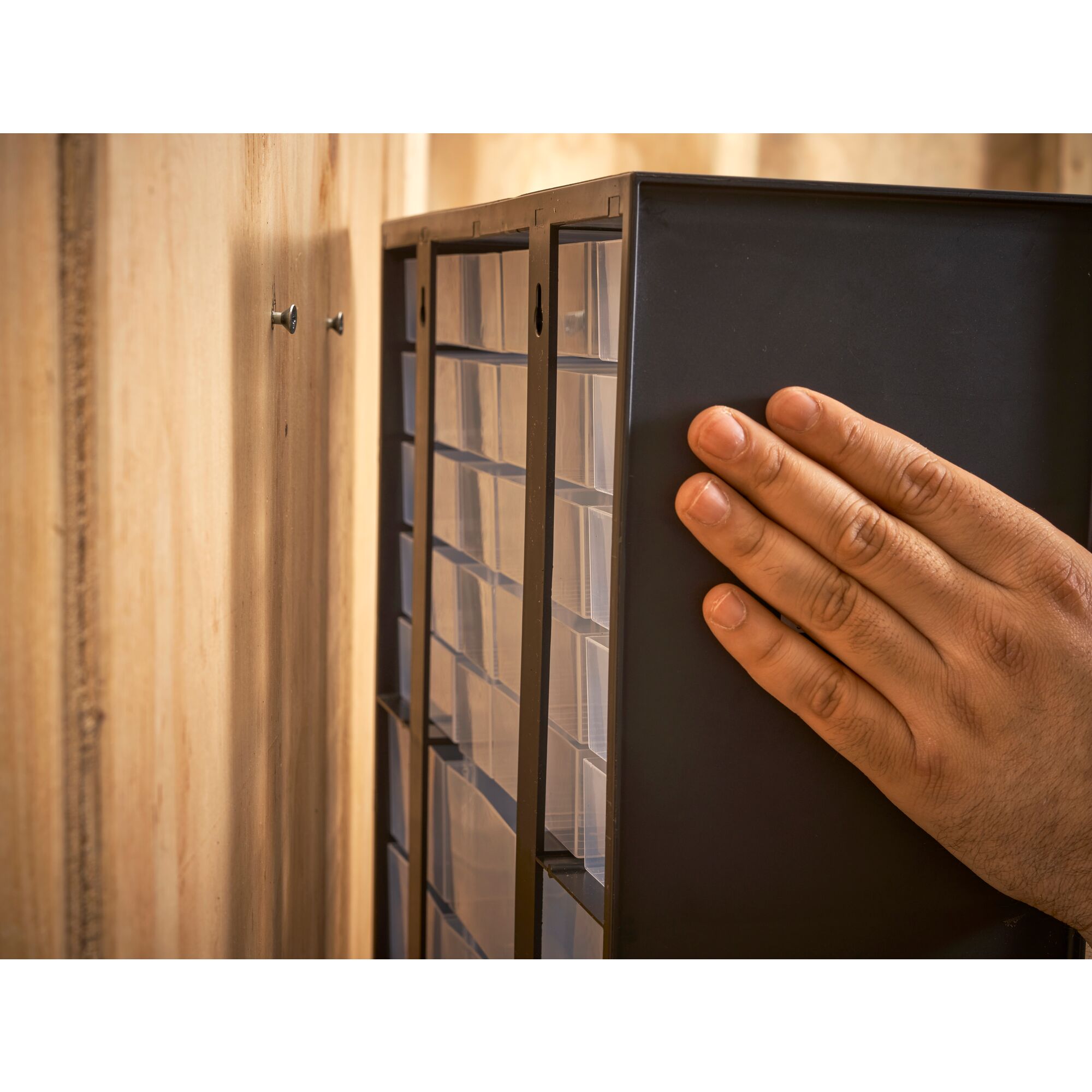 Bin de almacenamiento multi-uso con 30 cajones pequeños y 9 cajones grandes