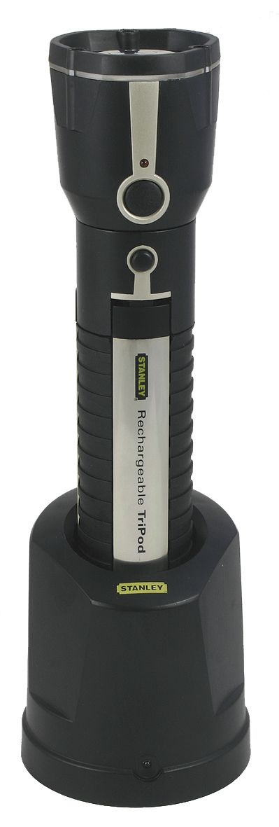 Linterna recargable con trípode