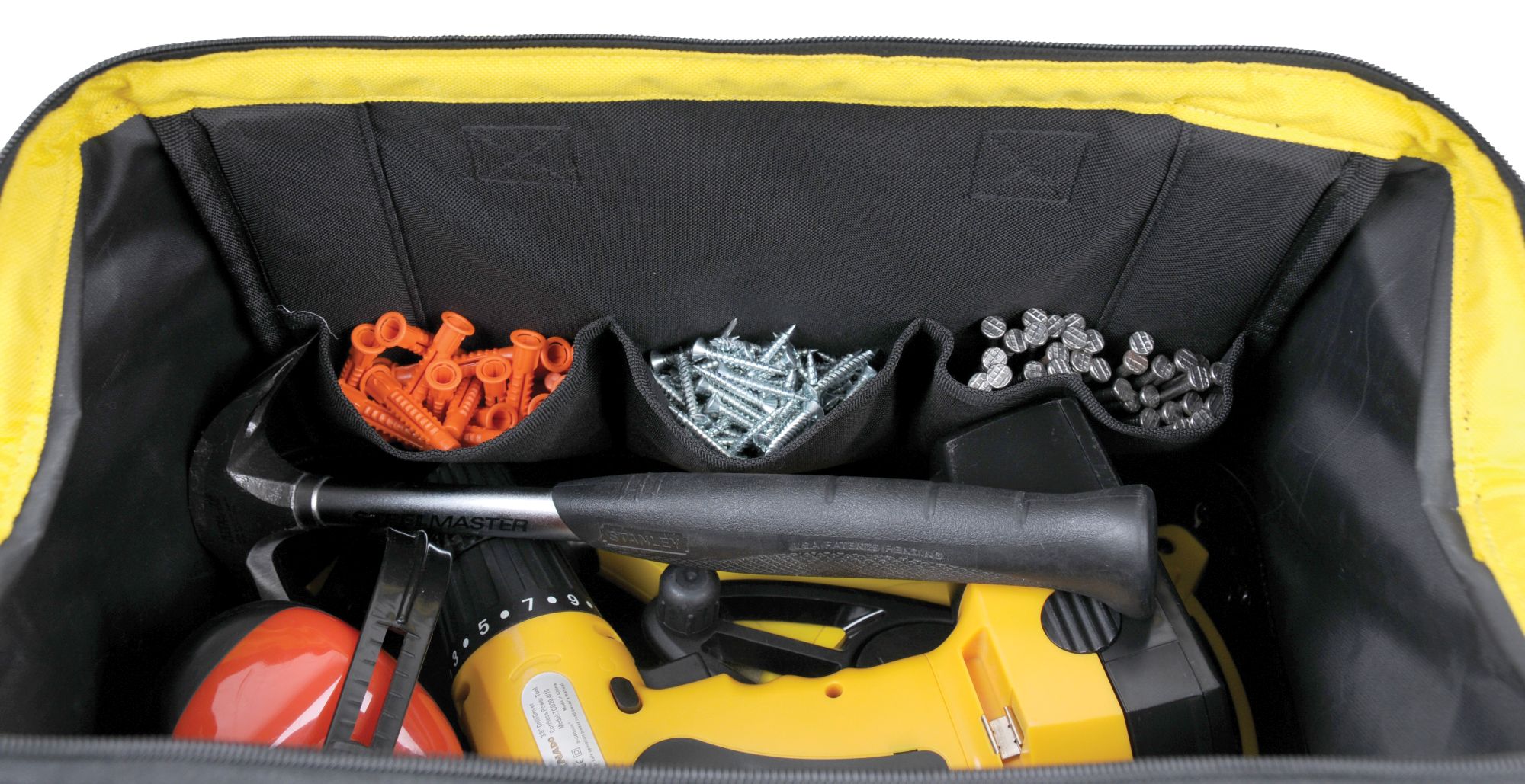 Bolsa gran abertura con cremallera 44cm