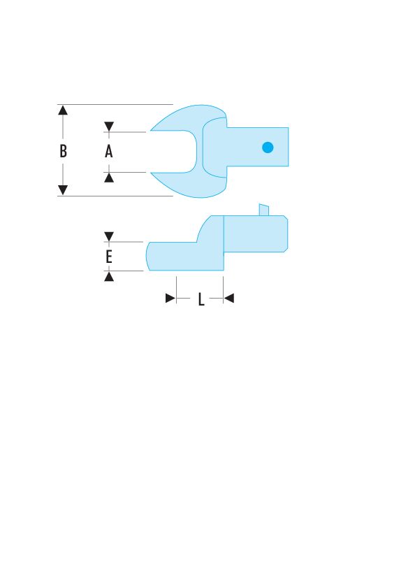 Terminales fijos métricos - fijación 9 x 12 mm