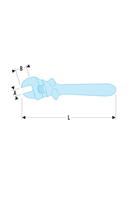 113.AVSE- Llaves inglesas aisladas 1.000 Voltios serie VSE