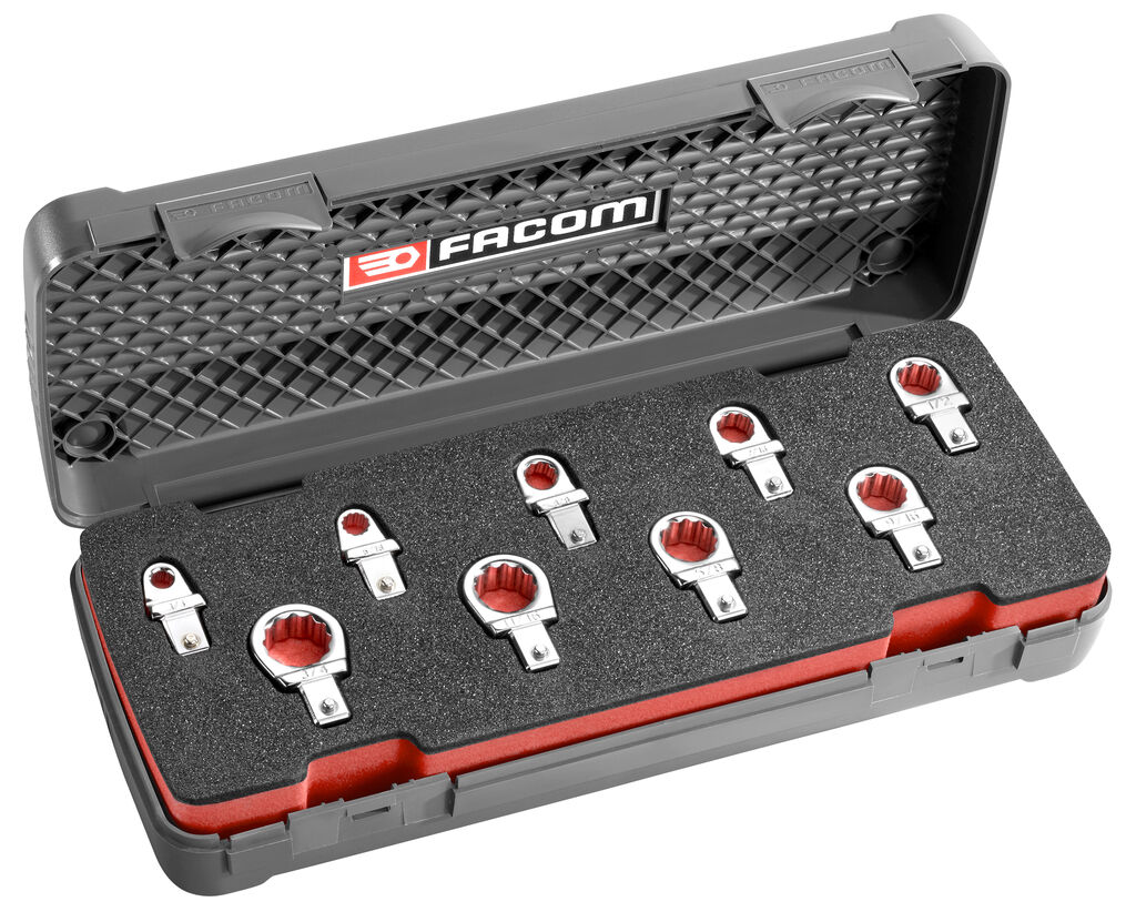 Cofre de puntas 9 x12 mm poligonales en pulgadas