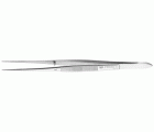 Pinza modelo recto - Bocas finas estriadas