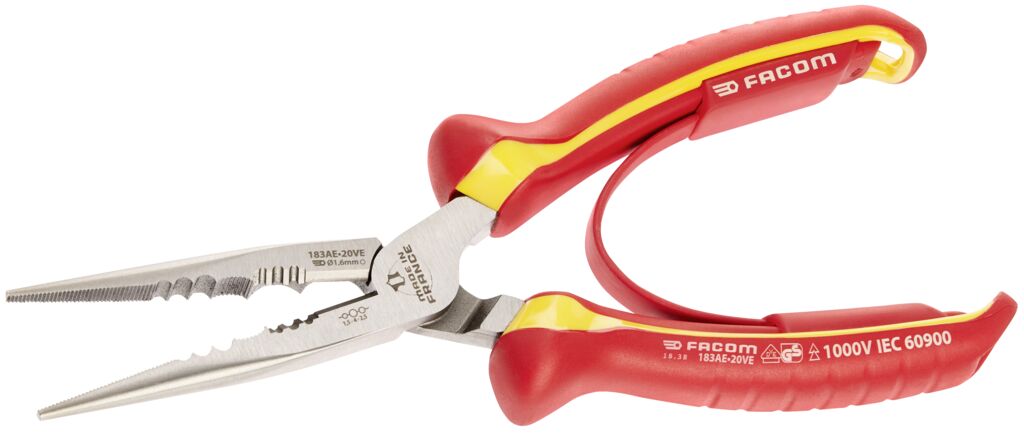 Alicate especial bocas largas